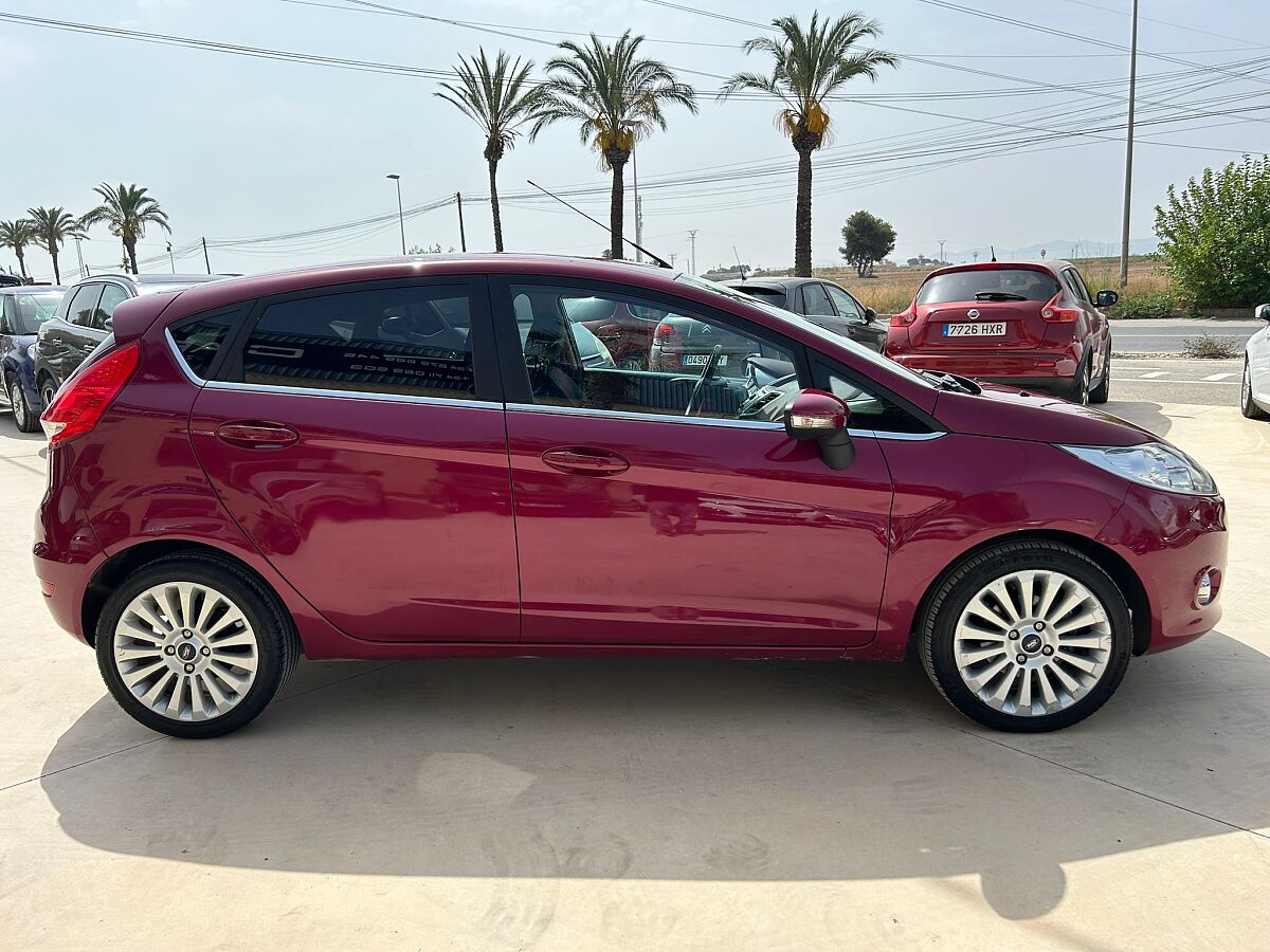 FORD FIESTA TITANIUM AUTO 1.4 SPANISH LHD IN SPAIN 55000 MILES SUPERB 2010